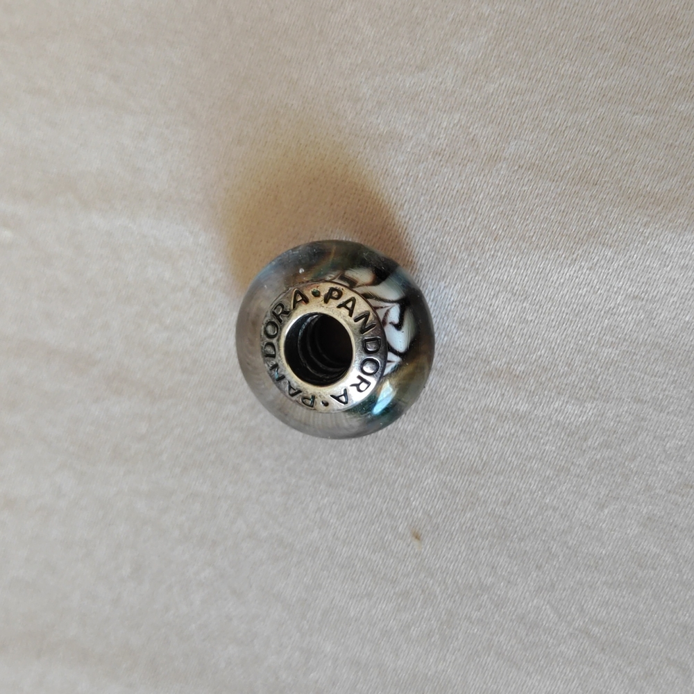 Authentic Pandora Zebra Striped Charm - Picture 2 of 5
